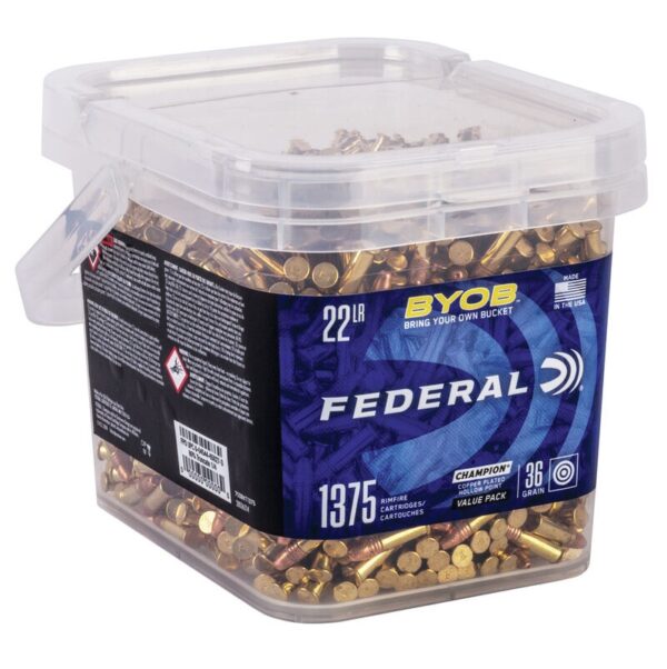 AMMO, FEDERAL BYOB .22LR 36GR