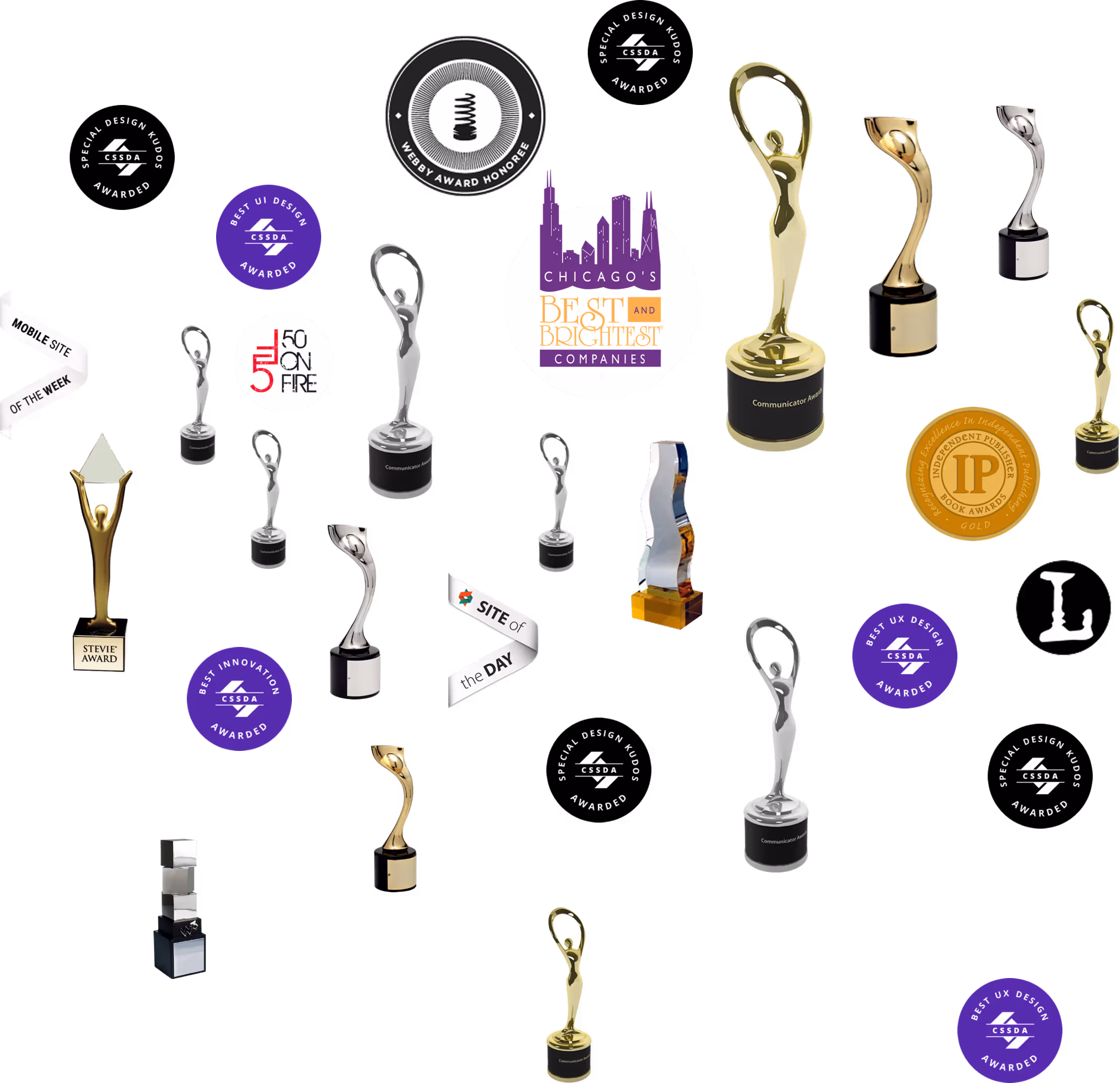 A smattering of several awards