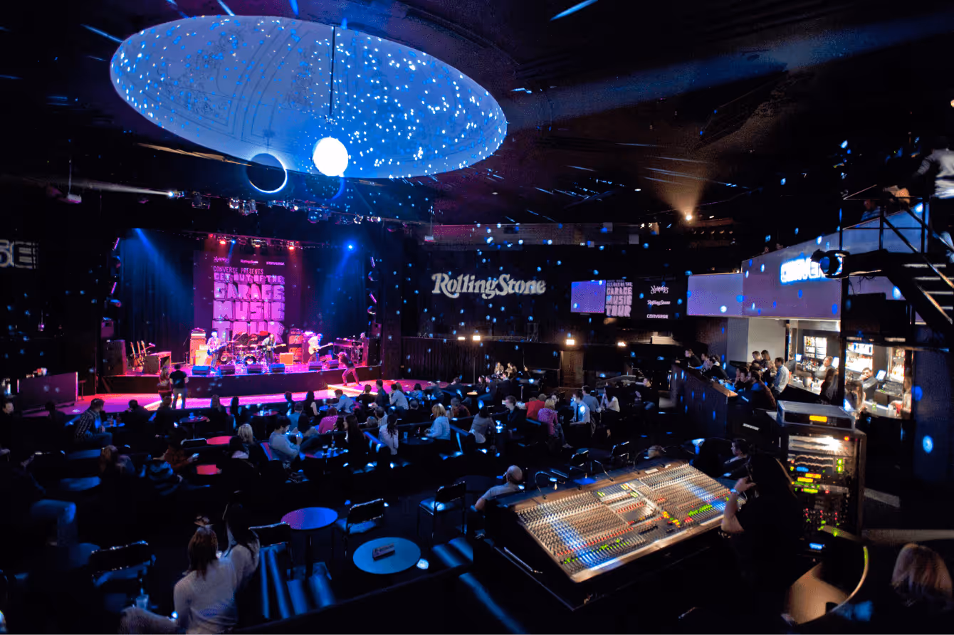 A Garage Music Tour event at Park West