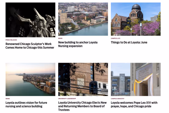 Loyola news stories and campus updates