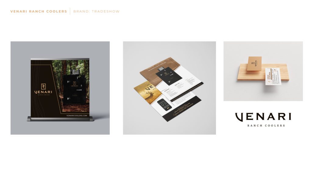 Venari Brand Campaign Tradeshow Design by Tribu