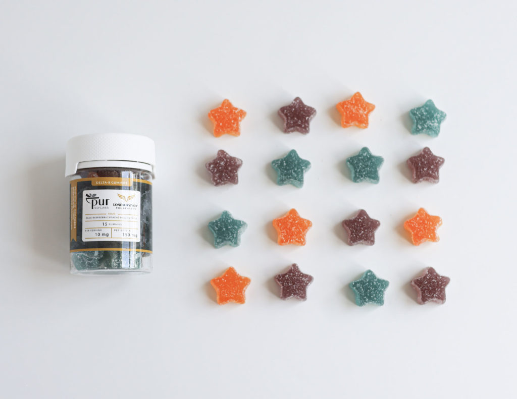 Hemp CBD Gummy stars - Pur IsoLabs and Lone Survivor Foundation Campaign