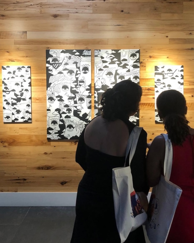 Dawrby at the "Art of Unity" fundraiser for The Desire Foundation, Inc. at Snap! Orlando