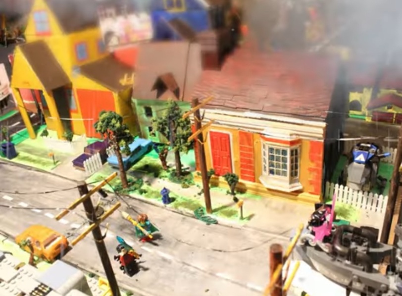 Still from "Plastic World" video by A.J. Barbel