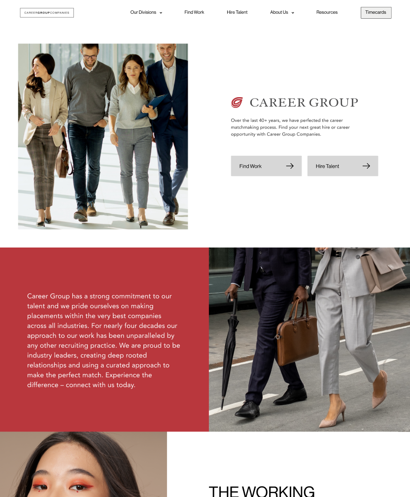 business division page