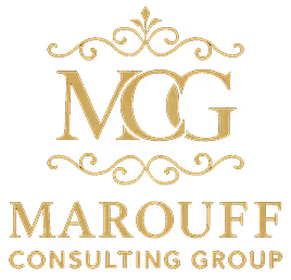 Logo of Marouff Consulting Group (MCG).