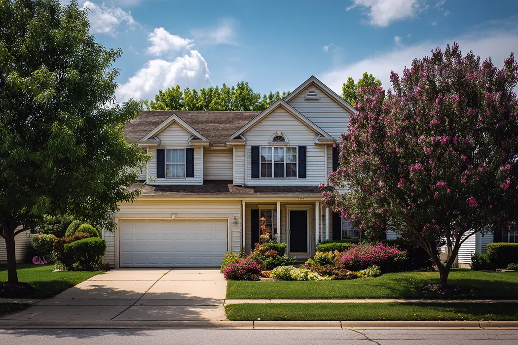 Classic brick bungalow with a gabled roof in Illinois — sell your home and stay as a renter with Sell2Rent