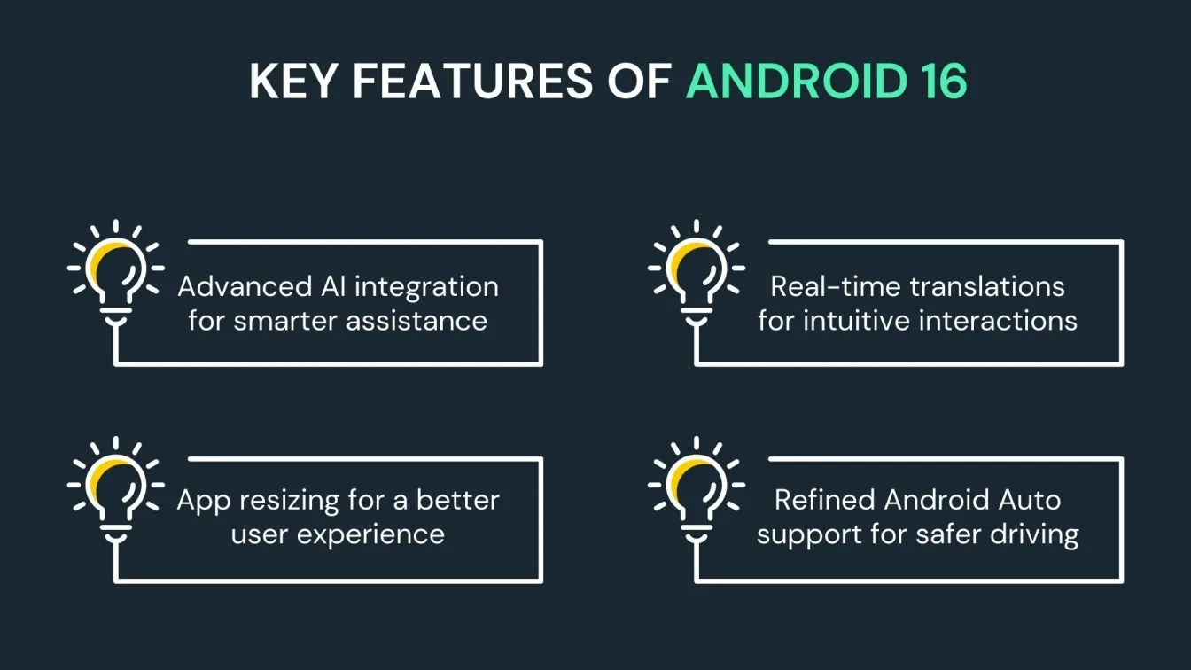 Key Features of Android 16