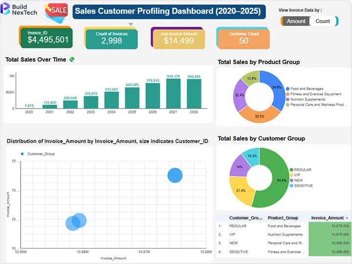 Sales Customer Profile Analysis Overview