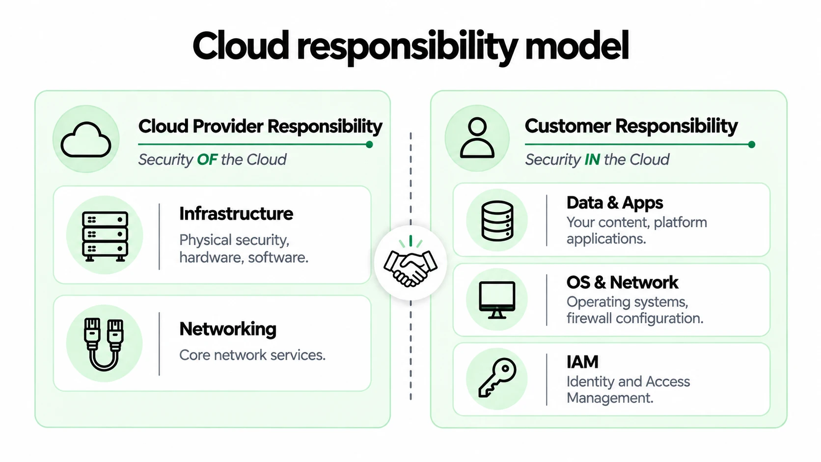 cloud responsibility model