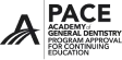 PACE logo with stylized letter A representing general dentistry association