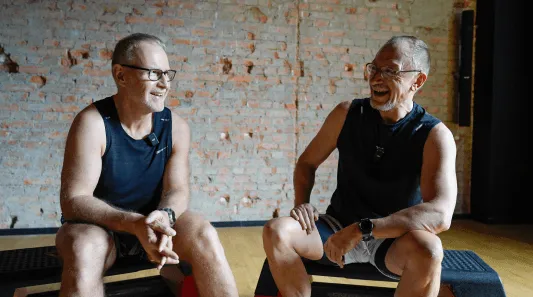 Momentaufnahme aus einem Kunden Interviewvideo