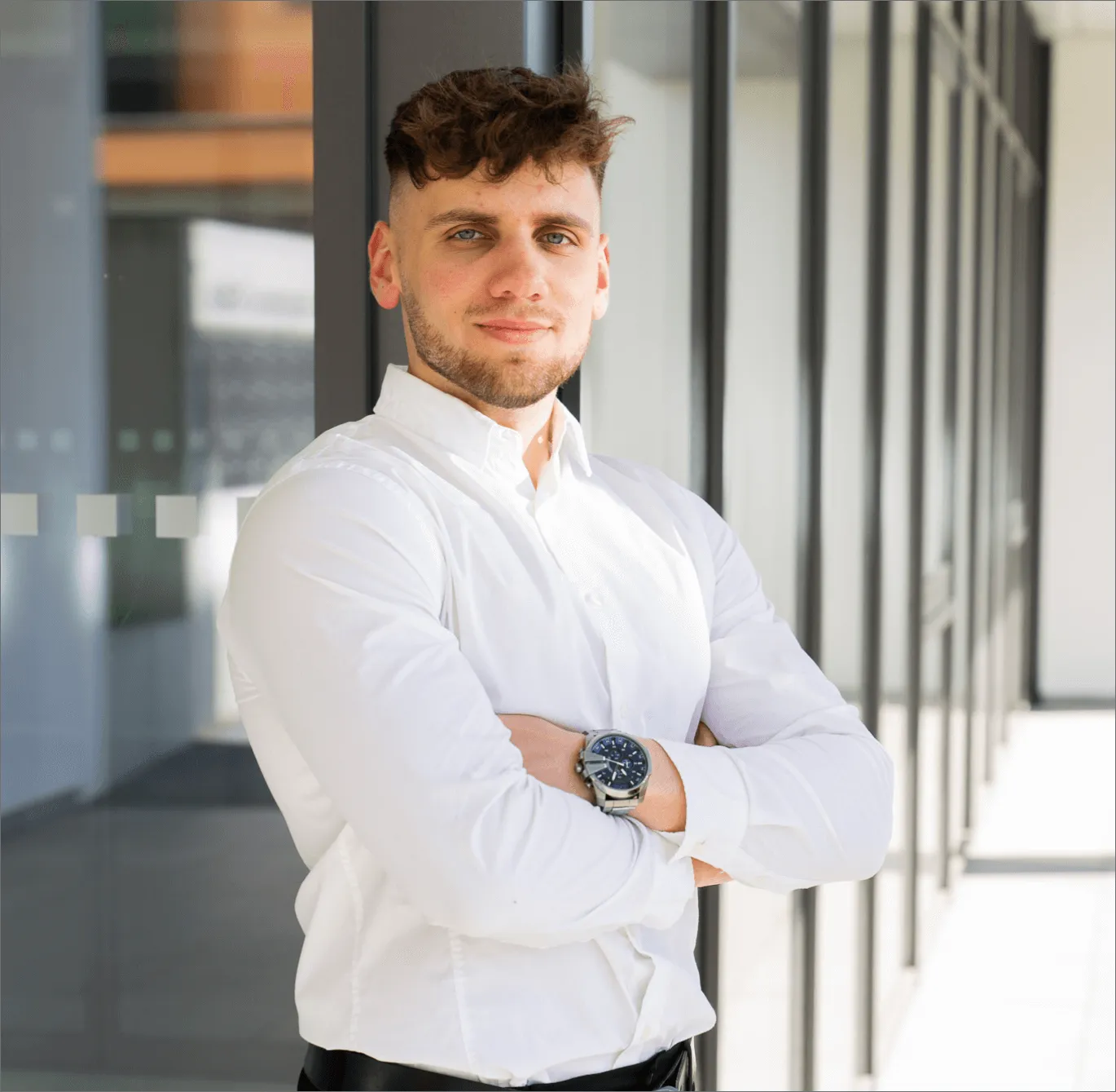 Portrait eines Gesellschafters Dennis