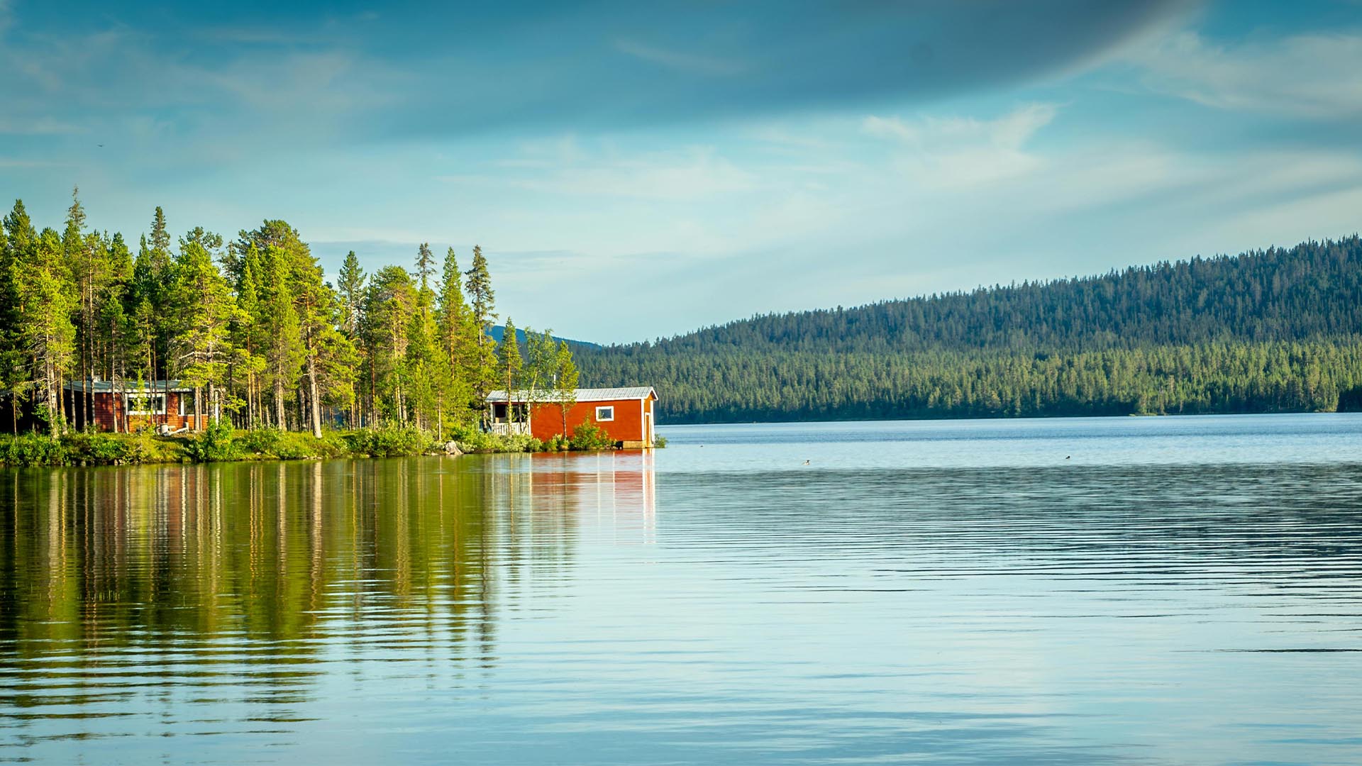 Lake in Sweden