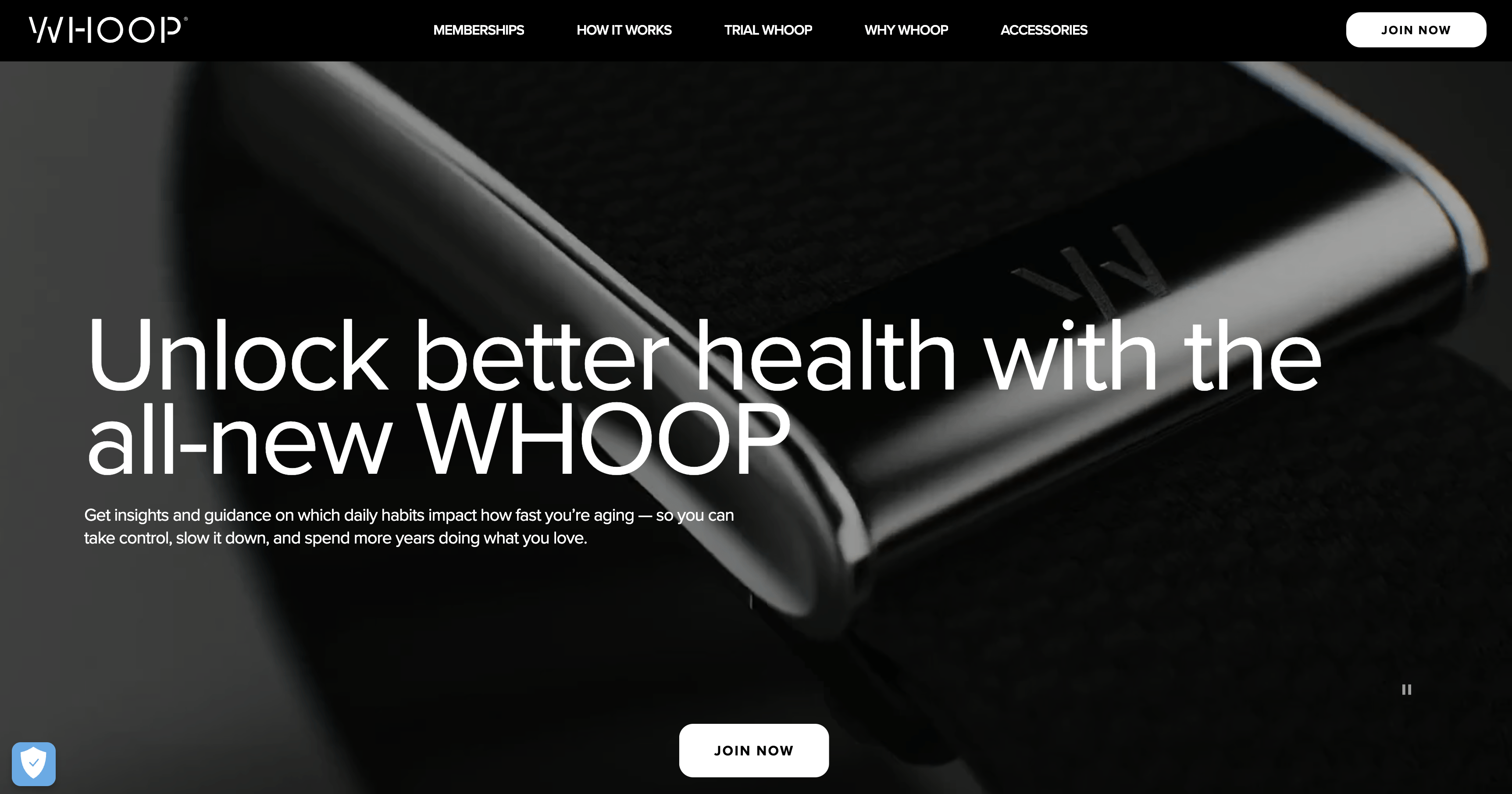 Use brand mention to boost a produt, example with Whoop