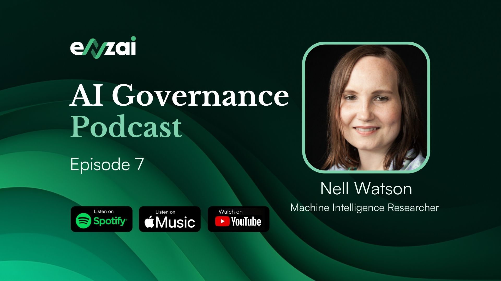 Machine intelligence researcher, engineer, philosopher, and author, Nell Watson joins us on the AI Governance Podcast.