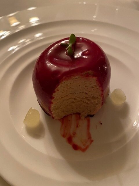 Apple mousse. This was absolutely divine.