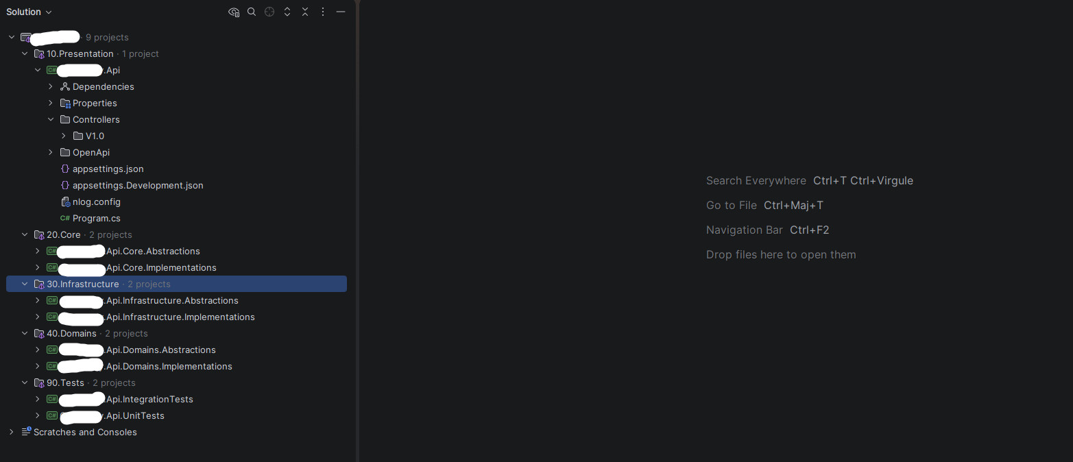 How I structure multi-layered backends to promote separation of concerns, testability, and maintainability