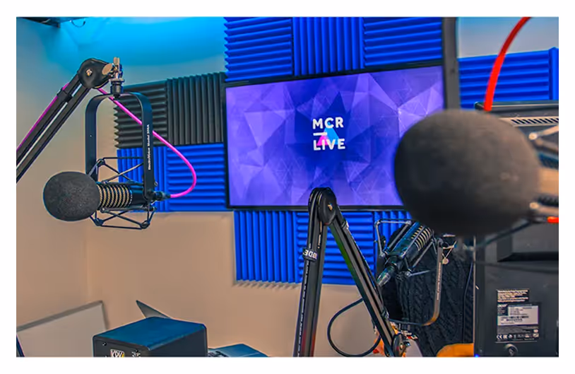 The MCR Live station launches in partnership with Radio.co.
