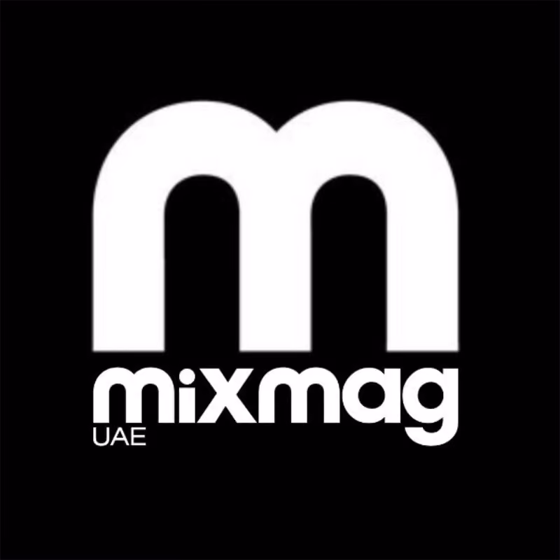 Mixmag UAE logo.