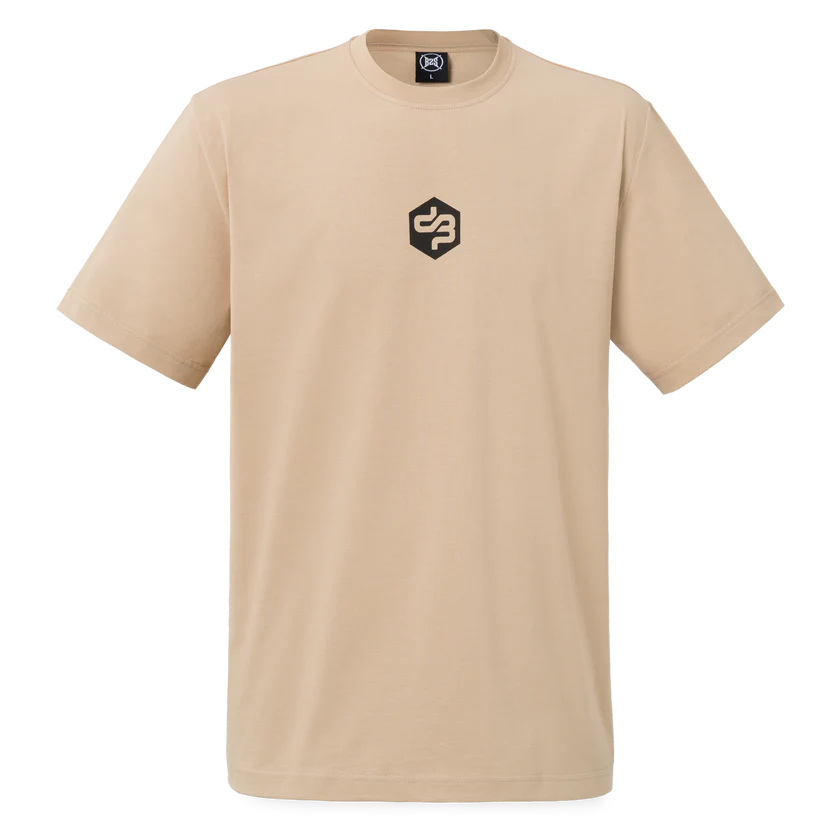 Printed Decibel logo on the front and on the back.