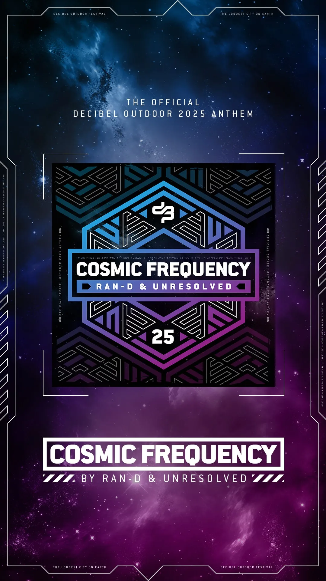 Anthem cover artwork cosmic frequency