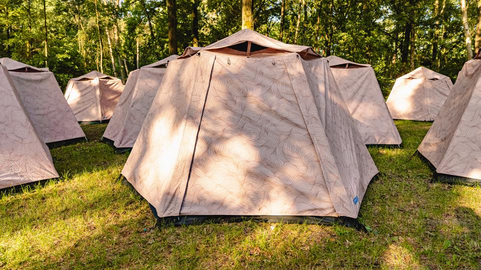 multiple tents