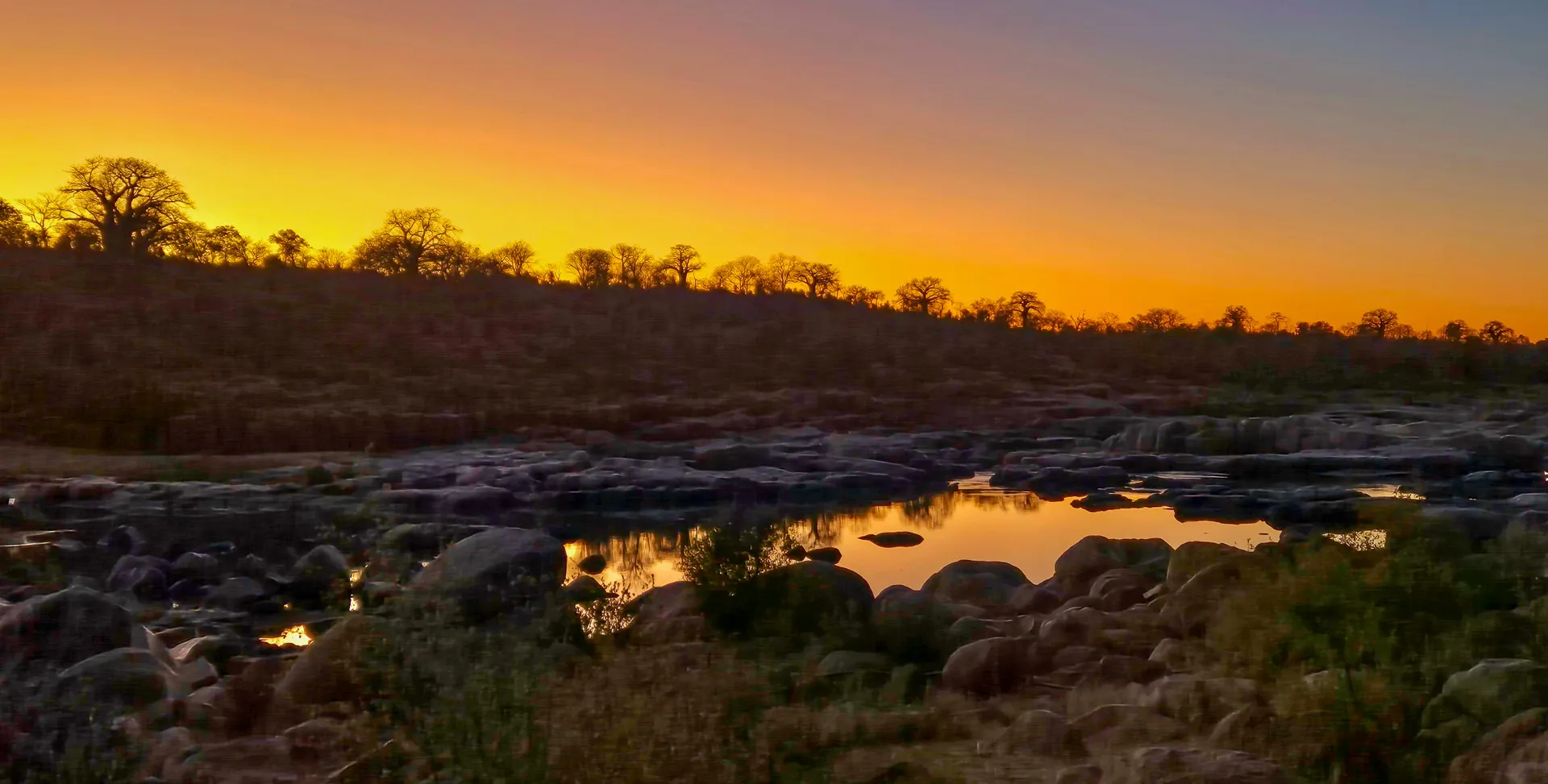 Gonarezhou sunset