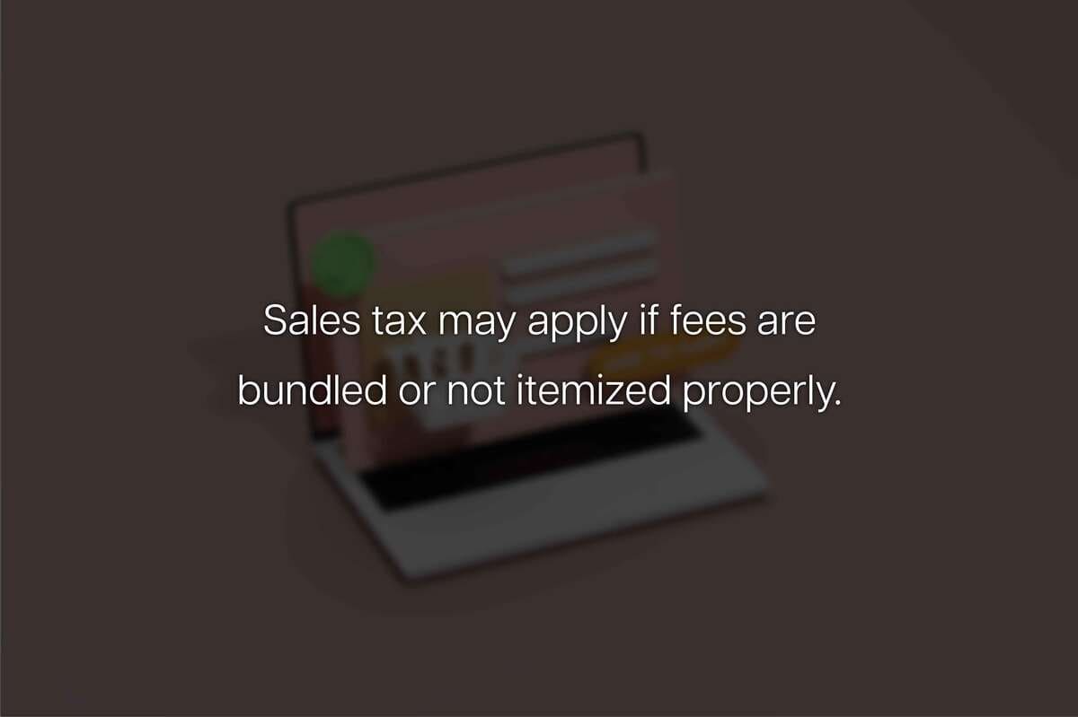 When Can Sales Tax Apply