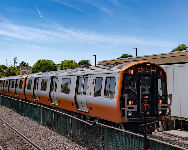 MBTA Orange Line train