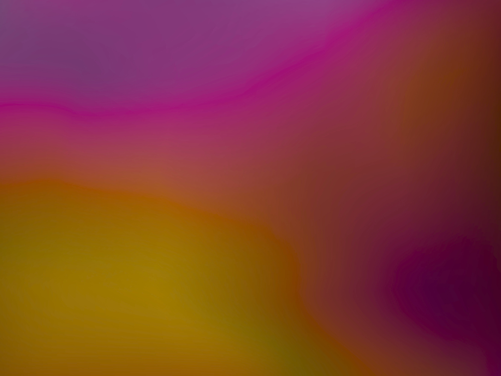 Abstract gradient background with blended colors of purple, pink, brown, and yellow.