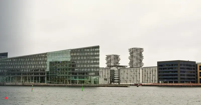 Modern Copenhagen business district illustrating Danish company structures