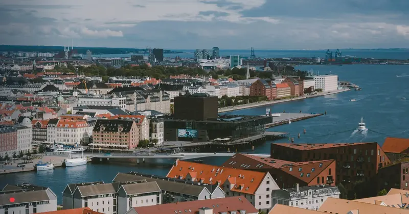 Copenhagen cityscape representing a new business launch in Denmark