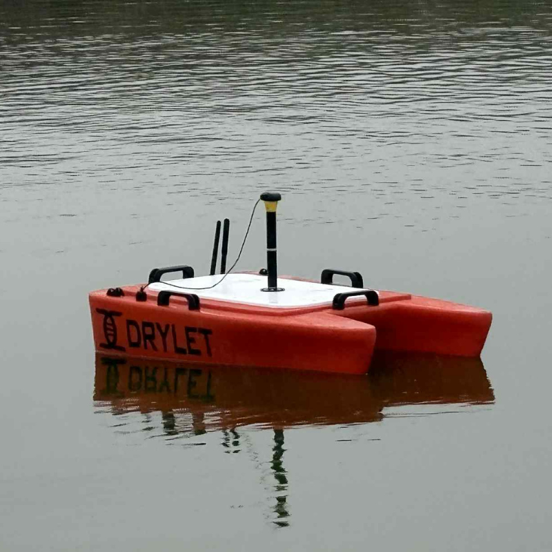 Drylet GPS sonar mapping boat