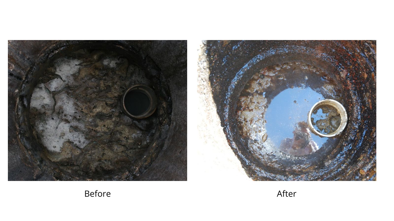 LiquifyGT before and after grease trap case study