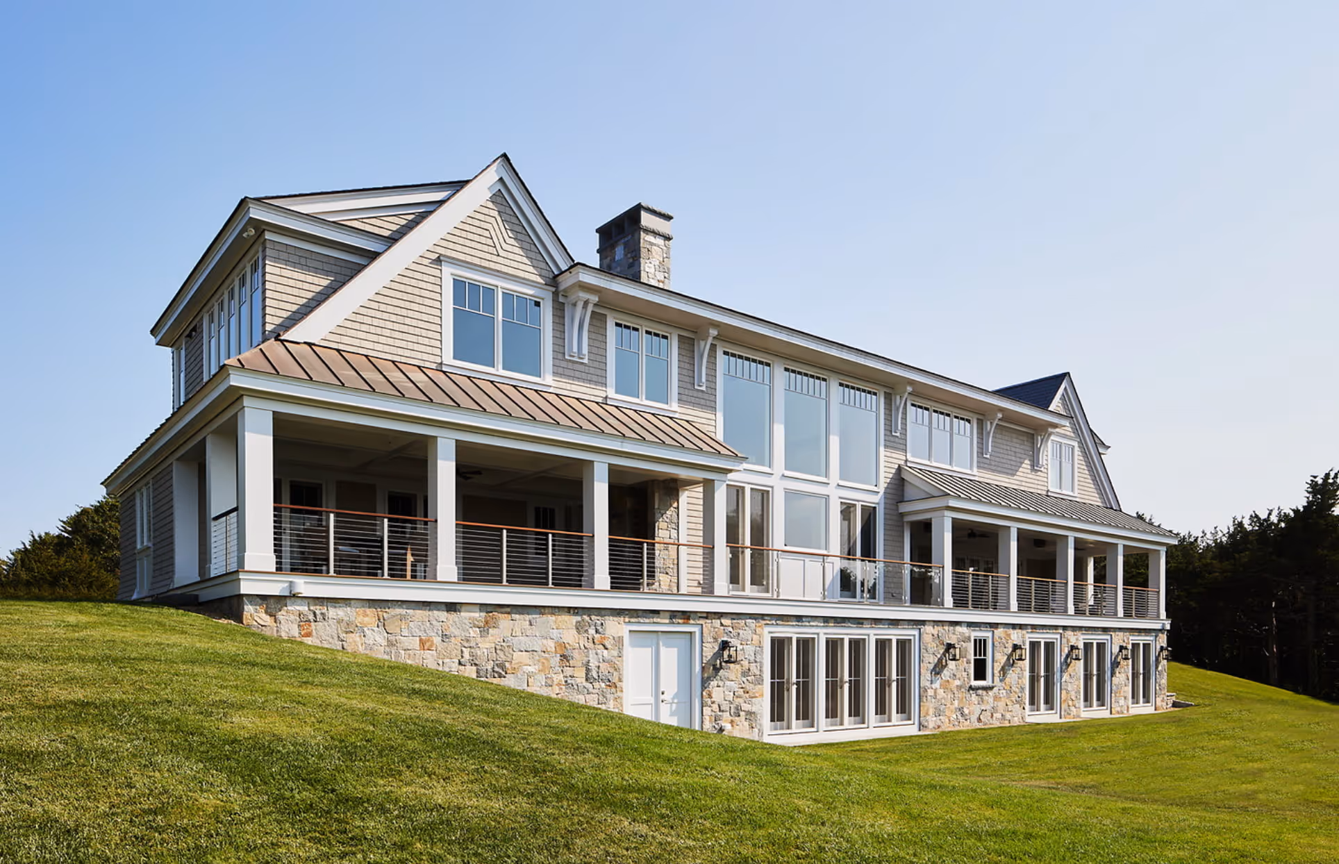 Professional exterior painting of residential home with clean lines and durable finish