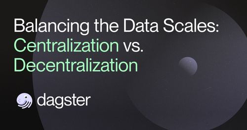 Balancing the Data Scales: Centralization vs. Decentralization