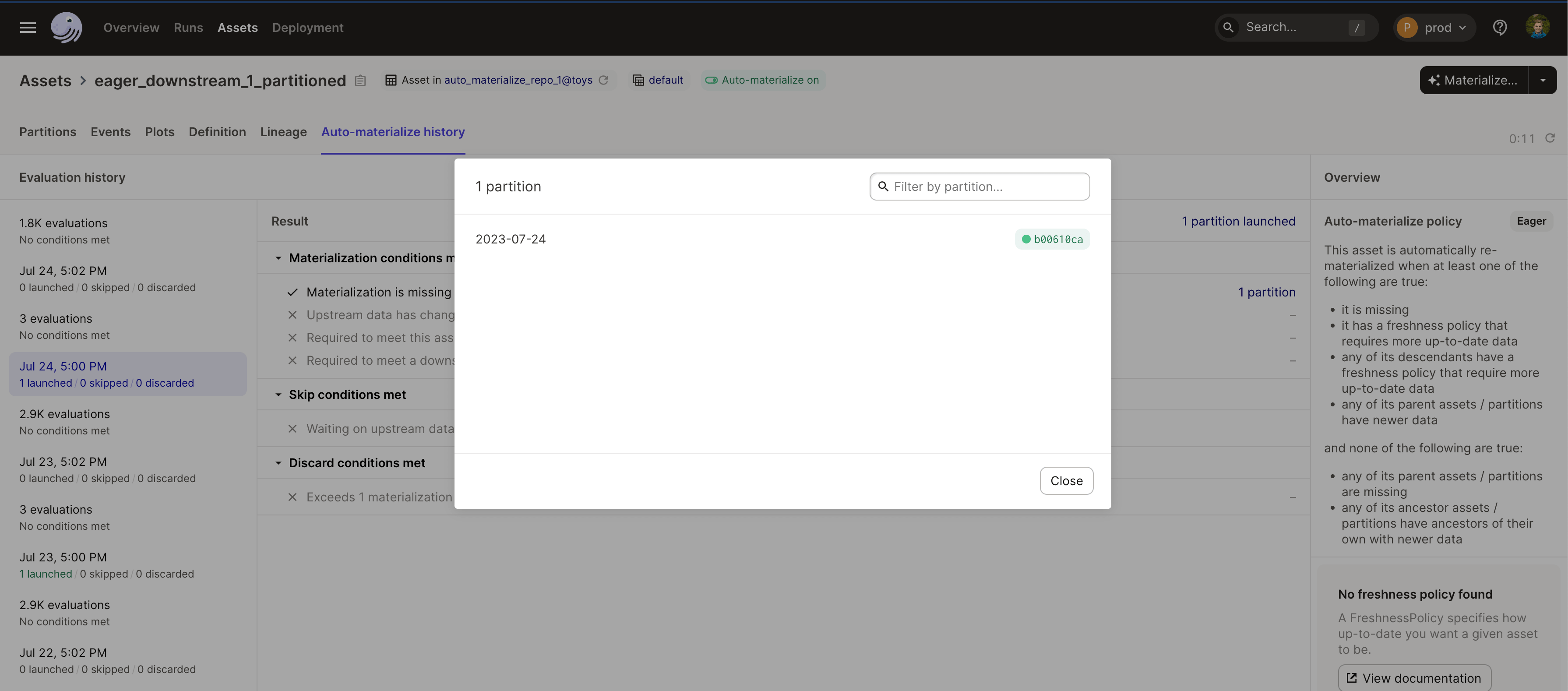 Dagster's new optional horizontal alignment.
