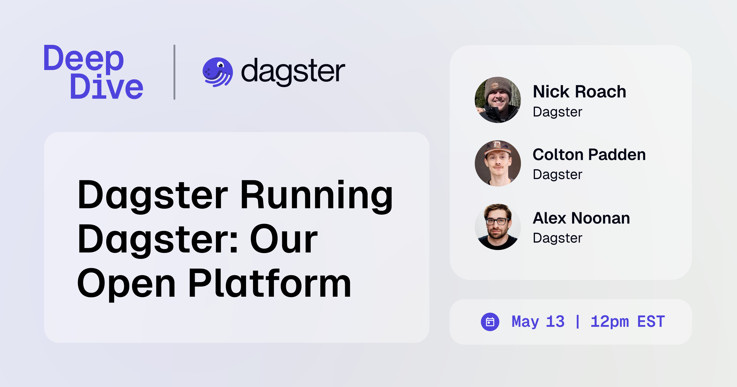 Dagster Running Dagster: Our Open Platform