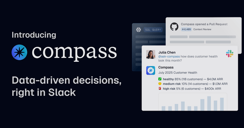 Introducing Compass: Data-driven decisions right in Slack