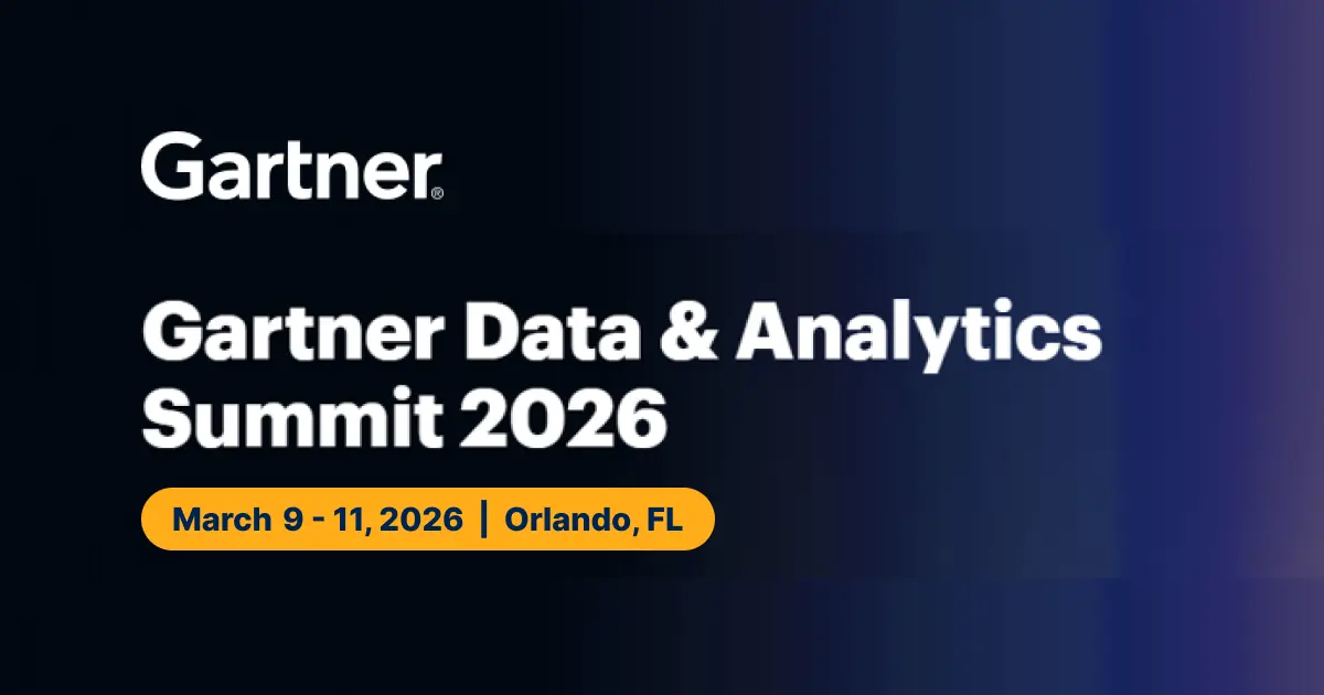 Gartner Data & Analytics Conference - US