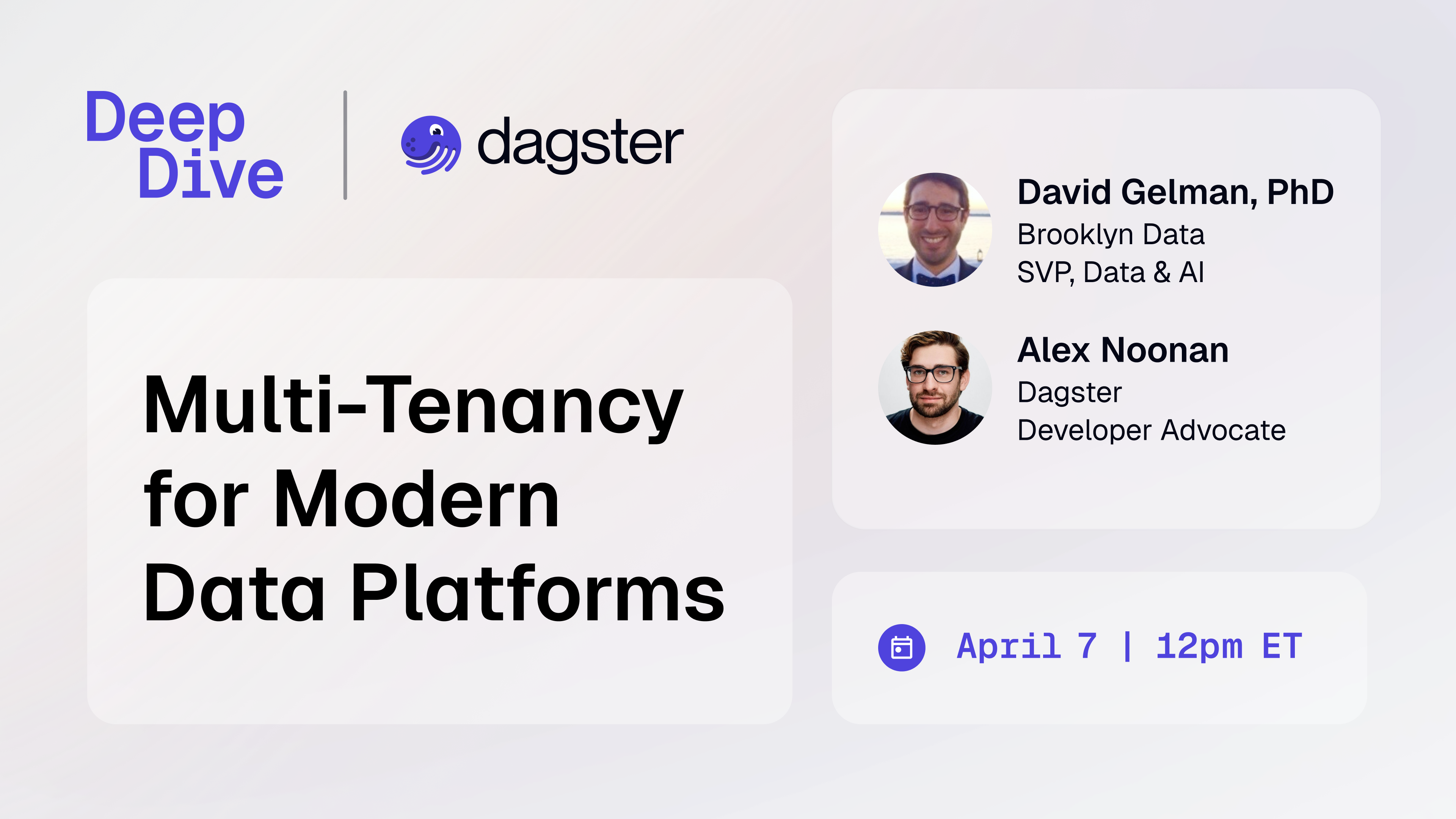 Multi-Tenancy for Modern Data Platforms