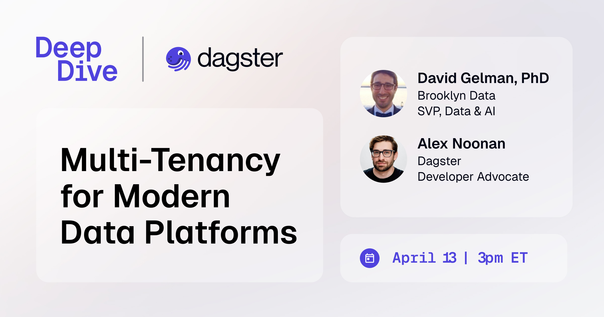 Multi-Tenancy for Modern Data Platforms
