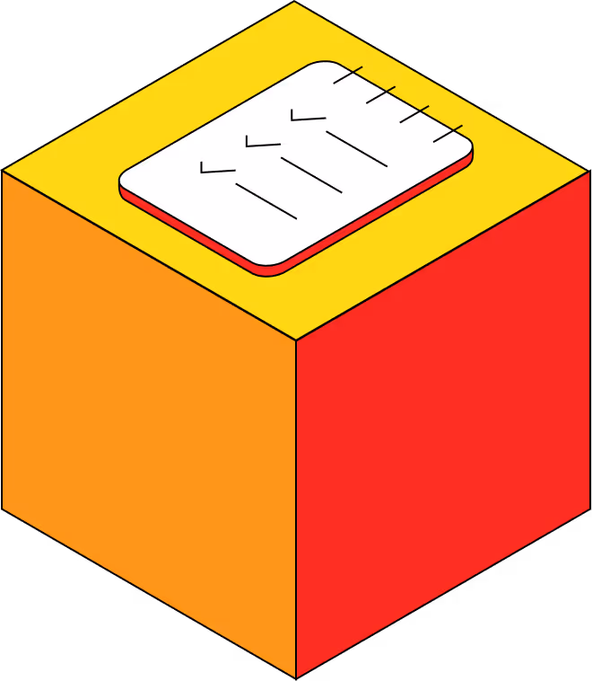 Illustration of a checklist board