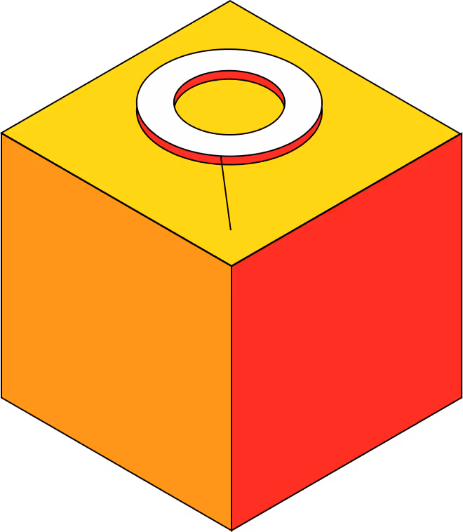 Illustration of a search icon