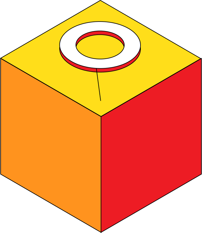 Illustration of a search icon
