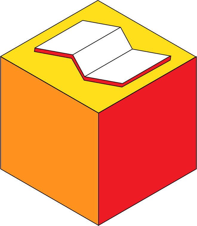 Illustration of a map icon