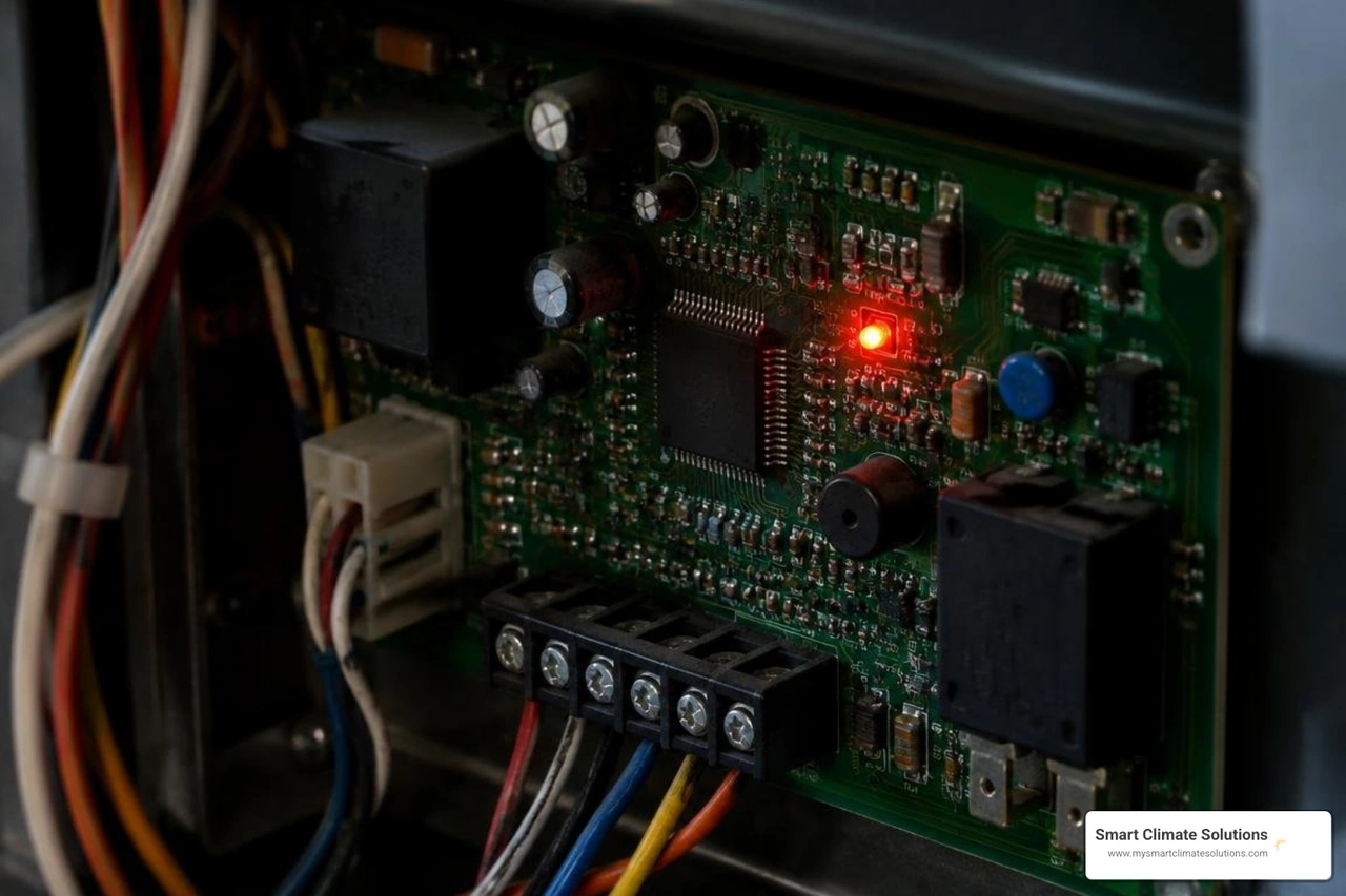 What That Flashing Red Heater Light Really Means for Your Home