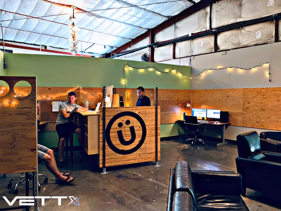 Vettx Office with early team members