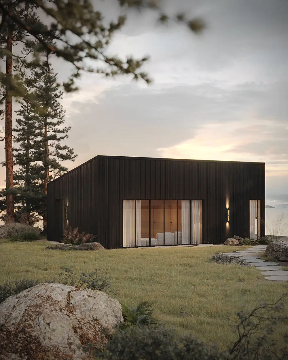Lakeside Exterior